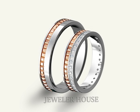 Реплика обручальных колец Boucheron СТ-0017