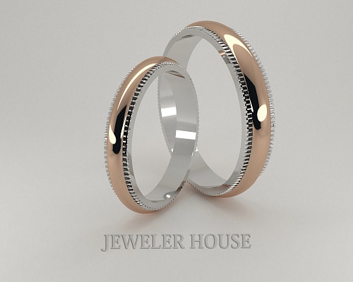 Реплика обручальных колец Tiffany & Co. СТ-0024