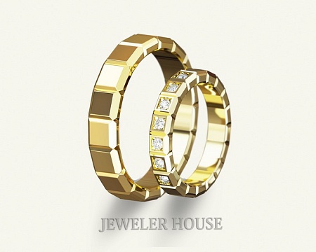 Реплика обручальных колец CHOPARD Ice Cube СТ-0020
