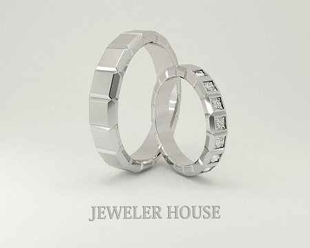 Реплика обручальных колец CHOPARD Ice Cube СТ-0020