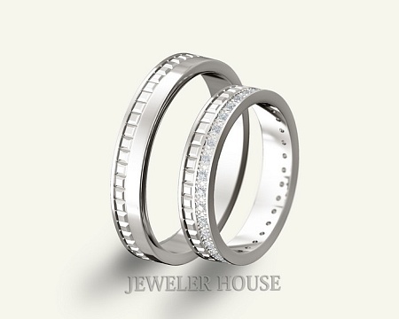 Реплика обручальных колец Boucheron СТ-0017